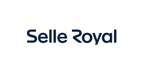 Logotipo de Selle Royal, que representa la asociación de Linbo Transportation Tech con la estimada marca conocida por sus sillines de bicicleta de primera calidad y soluciones de comodidad.